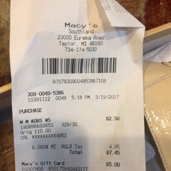 MK wedge sandals - Picture 3 of 4